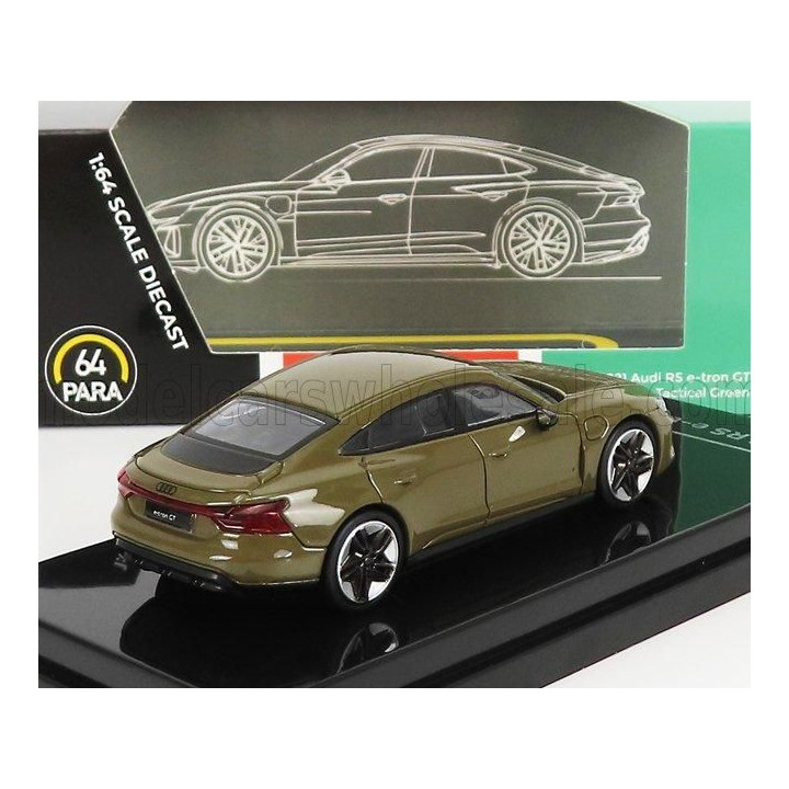 PARAGON MODELS AUDI GT RS E-TRON LHD 2021 - TECTICAL GREEN 1/64