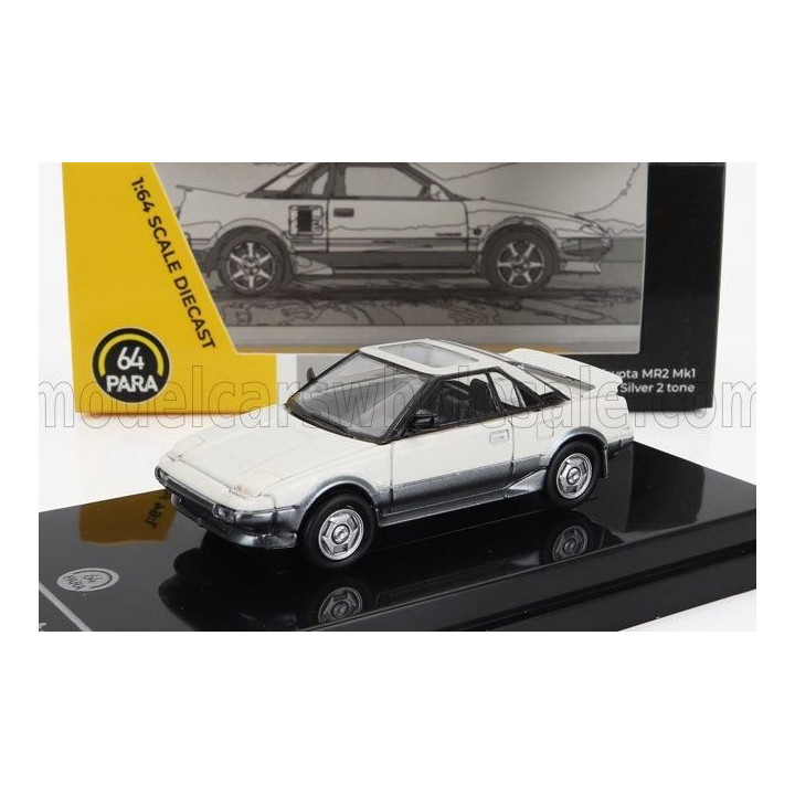 PARAGON MODELS TOYOTA MR2 MKI LHD 1985 - WHITE 1/64