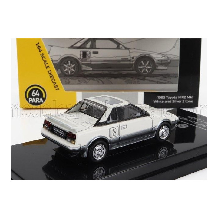 PARAGON MODELS TOYOTA MR2 MKI LHD 1985 - WHITE 1/64