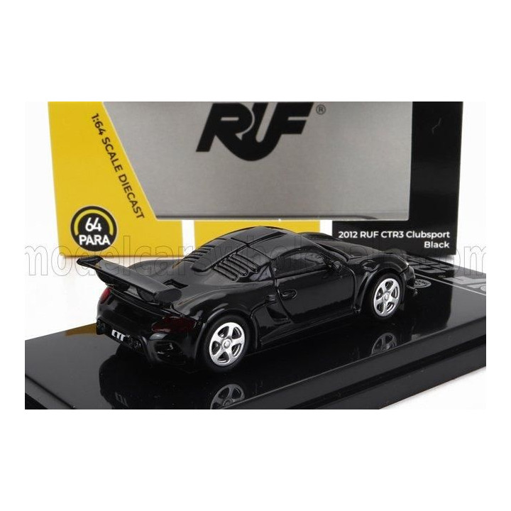 PARAGON MODELS PORSCHE GT RUF CTR3 CLUBSPORT LHD 2012 - BLACK 1/64