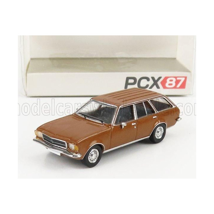 PREMIUM CLASSIXXS OPEL REKORD D CARAVAN 1981 - BROWN MET 1/87