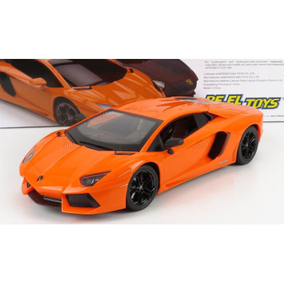 RE EL TOYS LAMBORGHINI AVENTADOR LP700-4 2011 - ORANGE 1/14