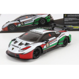 RE EL TOYS LAMBORGHINI HURACAN GT3 N 5 RACING 2019 - WHITE GREEN RED 1/24