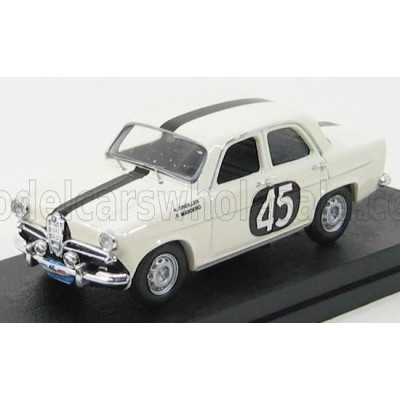 RIO MODELS ALFA ROMEO GIULIETTA TI RALLY TOUR DE FRANCE N 45 - WHITE 1/43