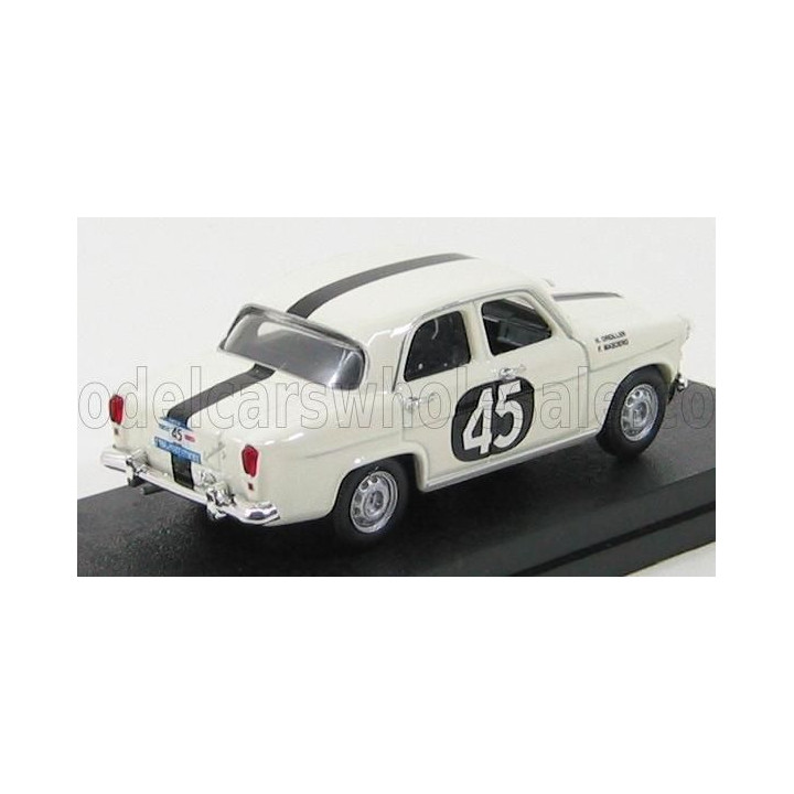 RIO MODELS ALFA ROMEO GIULIETTA TI RALLY TOUR DE FRANCE N 45 - WHITE 1/43
