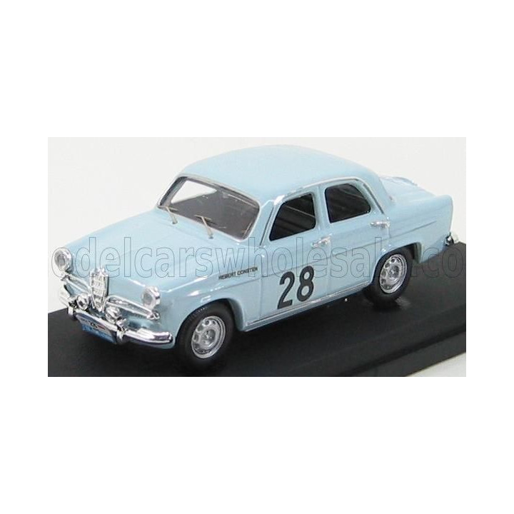 RIO MODELS ALFA ROMEO GIULIETTA TI N 28 TOUR DE FRANCE H.CONSTEN - LIGHT BLUE 1/43