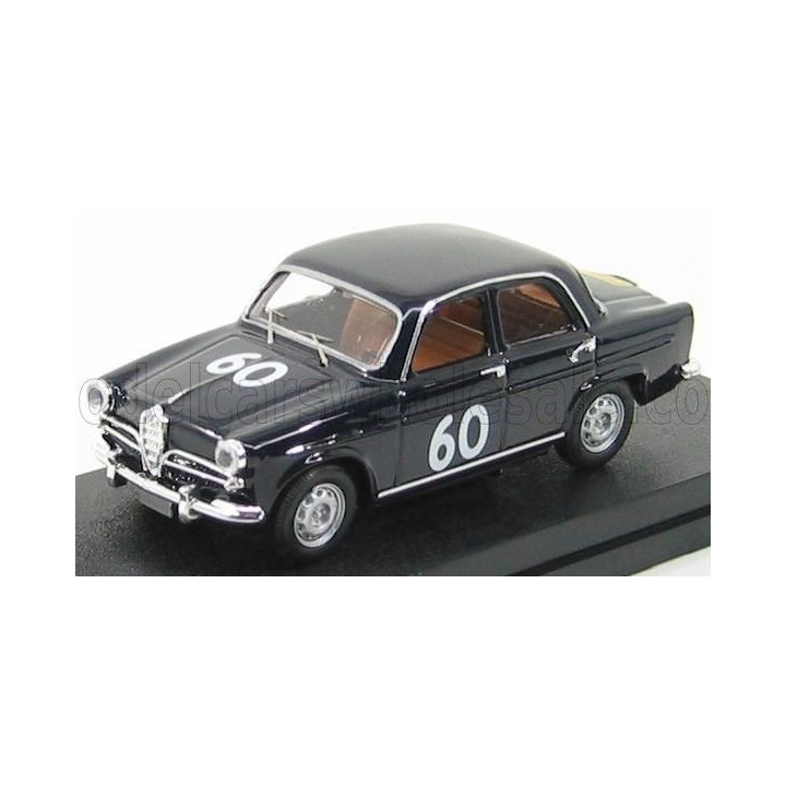 RIO MODELS ALFA ROMEO GIULIETTA TI N 60 RALLY DOLOMITI 1961 - DARK BLUE 1/43