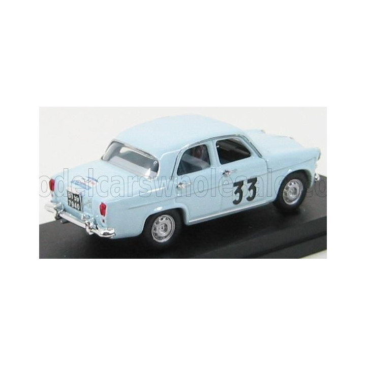RIO MODELS ALFA ROMEO GIULIETTA 1958 RALLY TOUR DE FRANCE N 33 - LIGHT BLUE 1/43