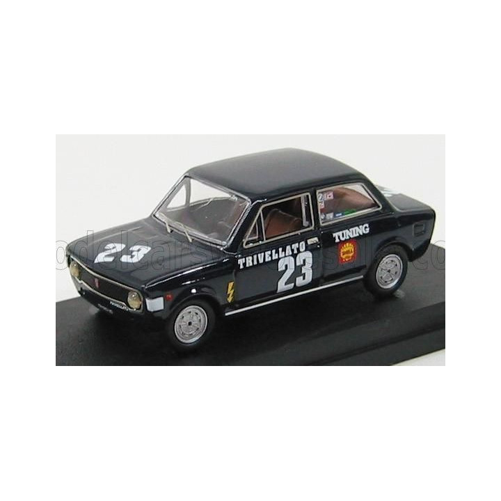 RIO MODELS FIAT 128 N 23 TRIVELLATO TUNING - MONZA 1970 CRASSEVIG - BLUE 1/43