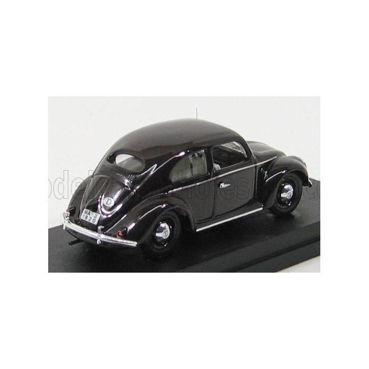 RIO MODELS VOLKSWAGEN BEETLE 1200 DE LUXE 1953 - BROWN 1/43