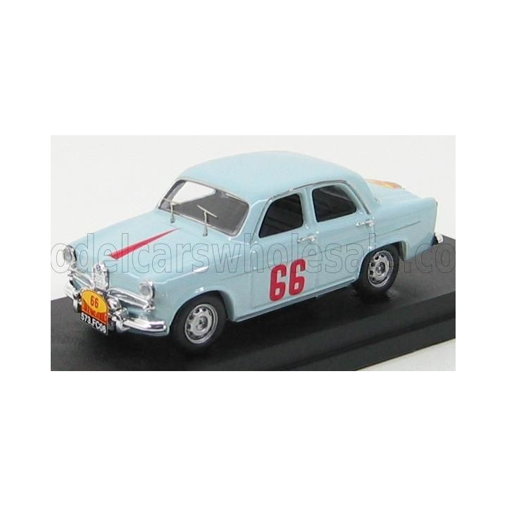 RIO MODELS ALFA ROMEO GIULIETTA TI N 66 TOUR DE FRANCE 1957 - LIGHT BLUE 1/43