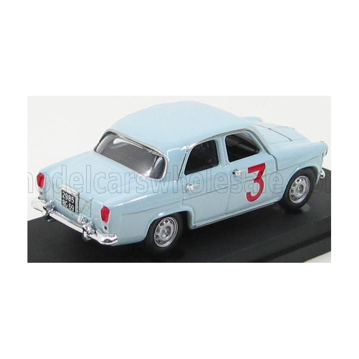 RIO MODELS ALFA ROMEO GIULIETTA TI N 3 RALLY MONTECARLO 1960 E.CARLSSON - LIGHT BLUE 1/43