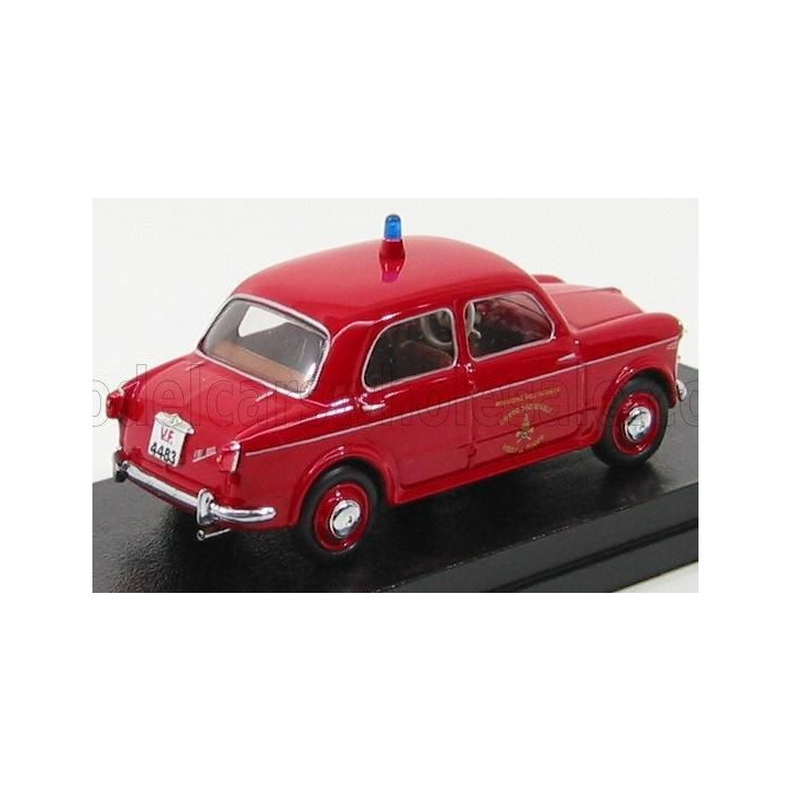 RIO MODELS FIAT 1100/103 T.V. VIGILI DEL FUOCO 1955 - FIRE ENGINE - RED 1/43