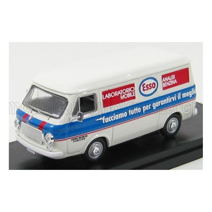 RIO MODELS FIAT 238 VAN ESSO 1974 - WHITE BLUE RED 1/43
