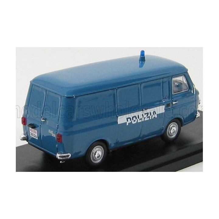 RIO MODELS FIAT 238 VAN 1974 POLIZIA - POLICE - BLUE 1/43