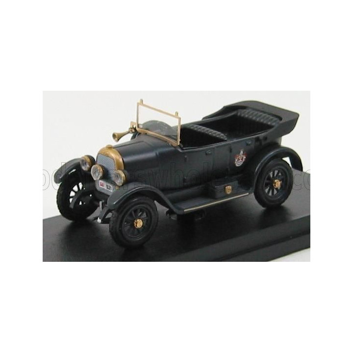 RIO MODELS FIAT 501S SAETTA DEL RE VITTORIO EMANUELE II 1915-1918 - BLACK 1/43