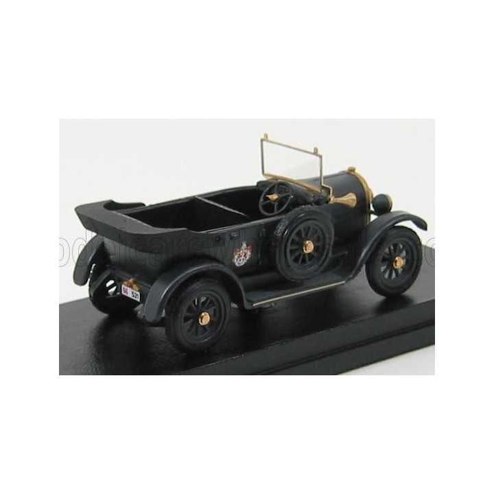 RIO MODELS FIAT 501S SAETTA DEL RE VITTORIO EMANUELE II 1915-1918 - BLACK 1/43