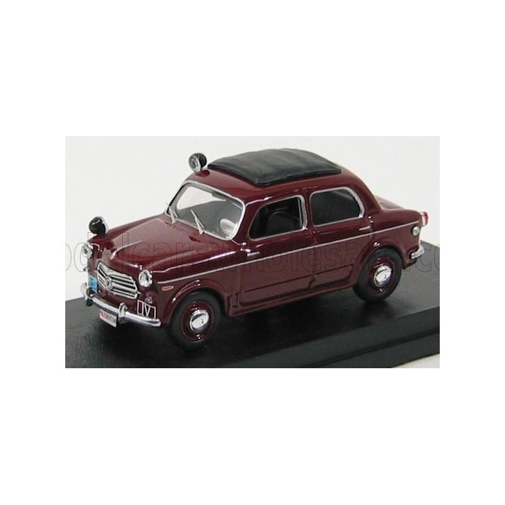 RIO MODELS FIAT 1100 POLIZIA - POLICE 1957 - BORDEAUX 1/43