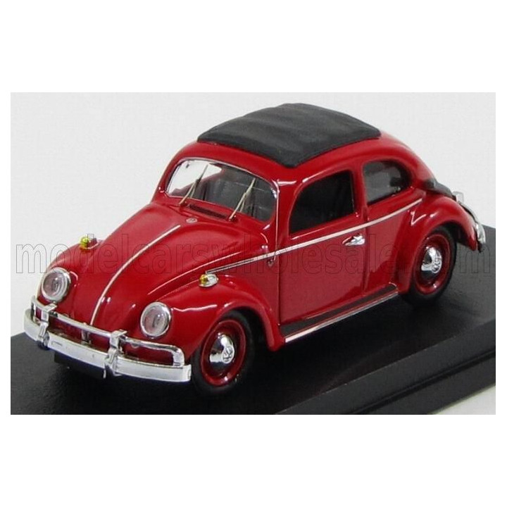 RIO MODELS VOLKSWAGEN BEETLE ANFIBIO 2-DOOR BRASIL 1961 - RED 1/43