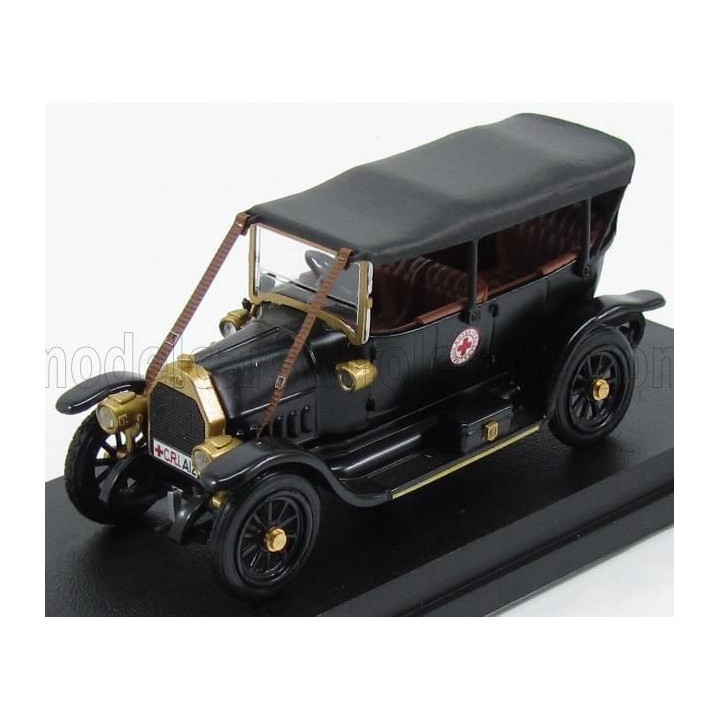 RIO MODELS FIAT 0 ZERO CROCE ROSSA 1915 - BLACK 1/43
