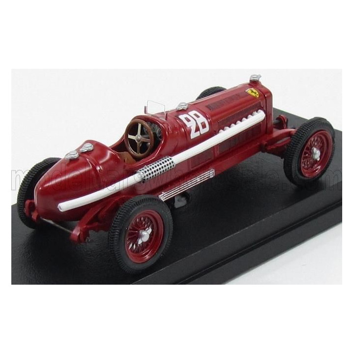 RIO MODELS ALFA ROMEO F1  P3 N 28 WINNER NIZZA GP 1934 A.VARZI - RED 1/43
