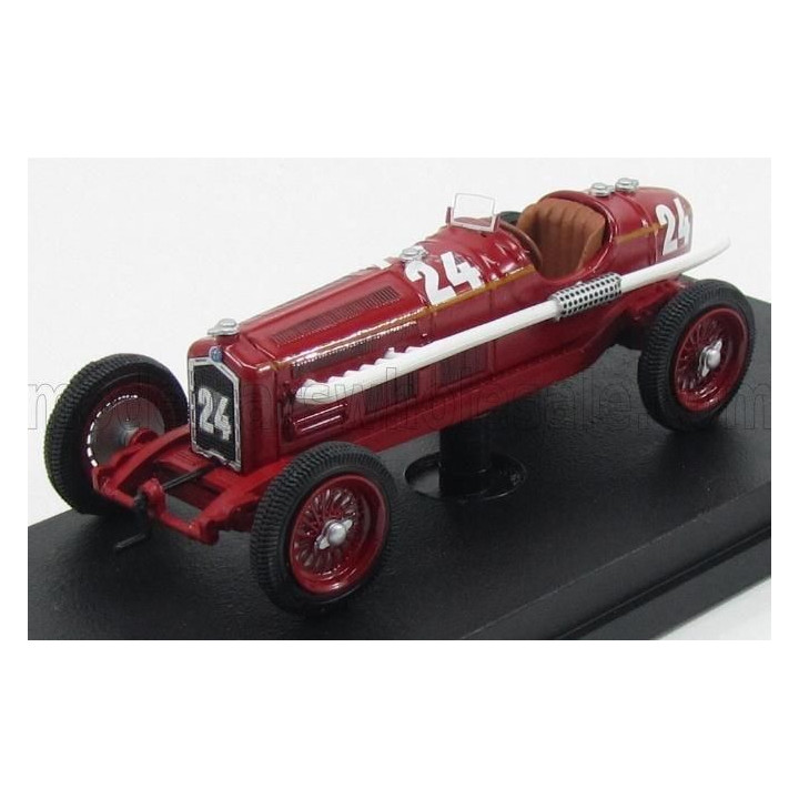 RIO MODELS ALFA ROMEO P3 SPIDER N 24 MONACO GP 1932 B.BORACCHINI - RED 1/43