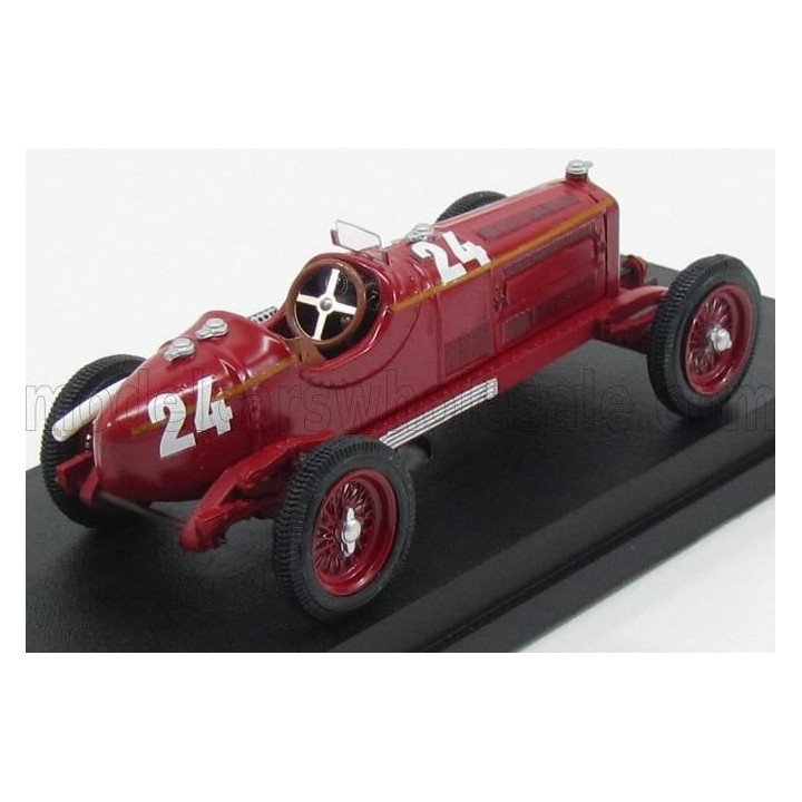 RIO MODELS ALFA ROMEO P3 SPIDER N 24 MONACO GP 1932 B.BORACCHINI - RED 1/43