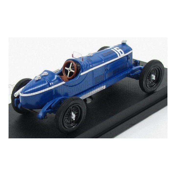RIO MODELS ALFA ROMEO P3 SPIDER N 16 5th MONACO GP 1933 L.CHIRON - BLUE 1/43