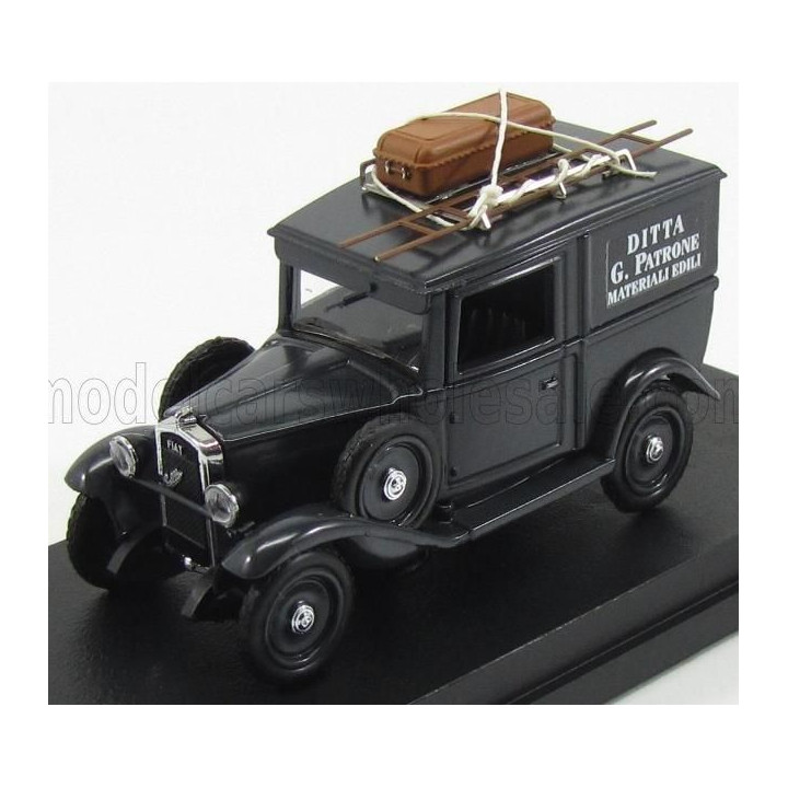 RIO MODELS FIAT 508 BALILLA 1936 - BLACK 1/43
