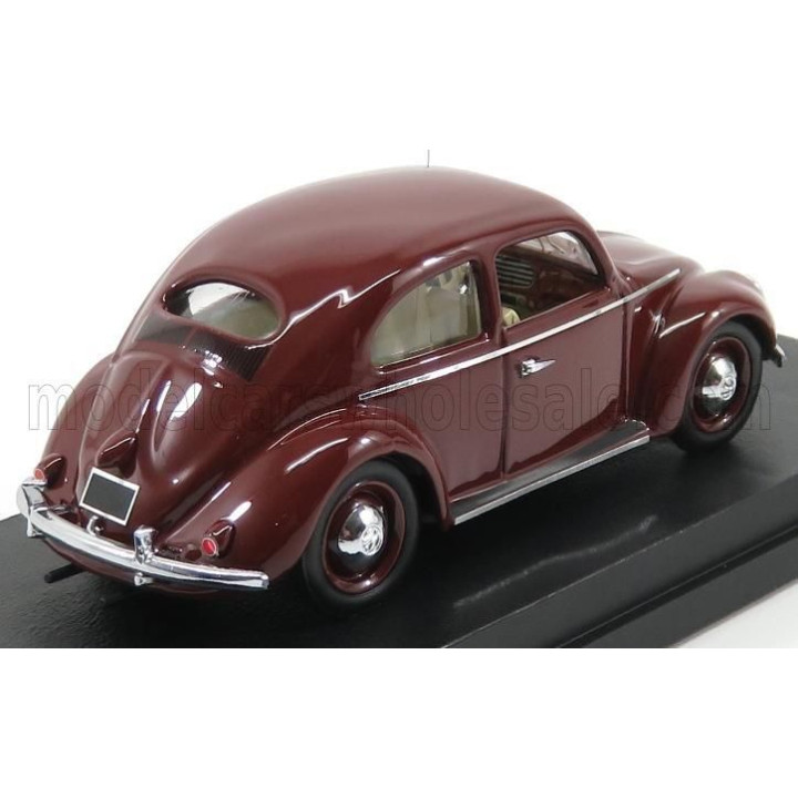 RIO MODELS VOLKSWAGEN MAGGIOLINO BEETLE 1200 DE LUXE 1953 - BORDEAUX 1/43
