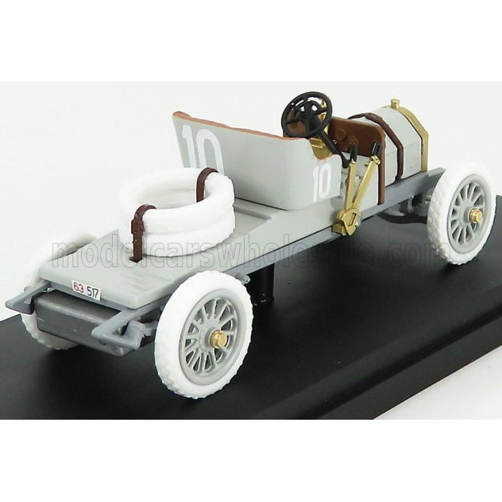 RIO MODELS ITALA 35/40 HP N 10 2nd TARGA FLORIO 1906 E.GRAZIANI - GREY 1/43