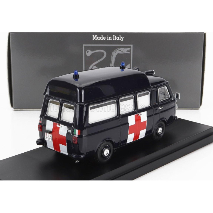 RIO MODELS FIAT 238 AMBULANZA CARABINIERI 1970 - DARK BLUE 1/43