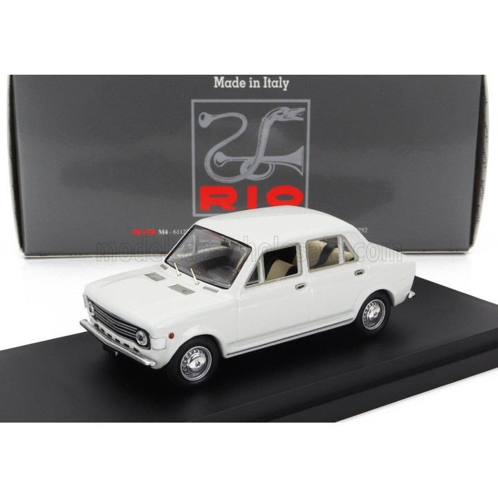 RIO MODELS FIAT 128 II SERIES 1972 - WHITE 1/43