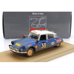 RIO MODELS CITROEN DS19 (dirty and night version) N 30 RALLY EAST AFRICAN SAFARI 1965 BOB NEYRET - JACQUES TERRAMORSI - BLUE WHI