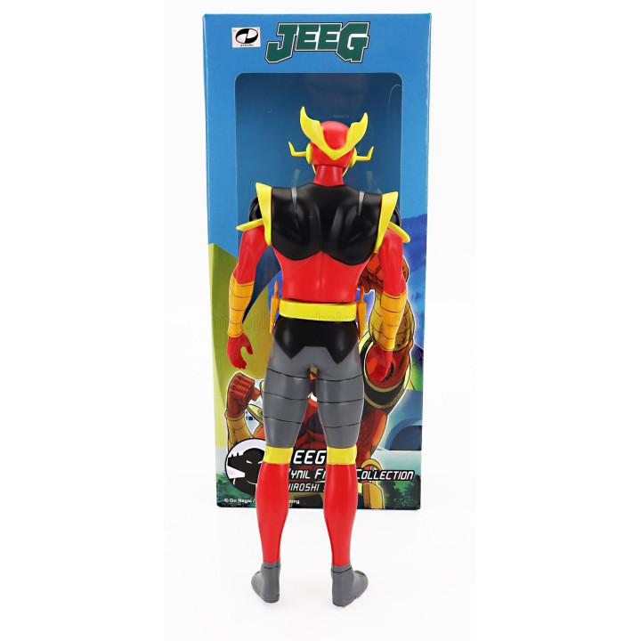 ROBOT HL-PRO JEEG - HIROSHI SHIBA FIGURE - JEEG ROBOT D'ACCIAIO - GO-NAGAI - RED BLACK YELLOW