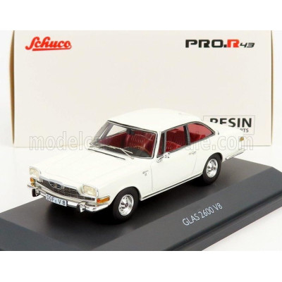 SCHUCO GLAS 2600 V8 1966 - WHITE 1/43