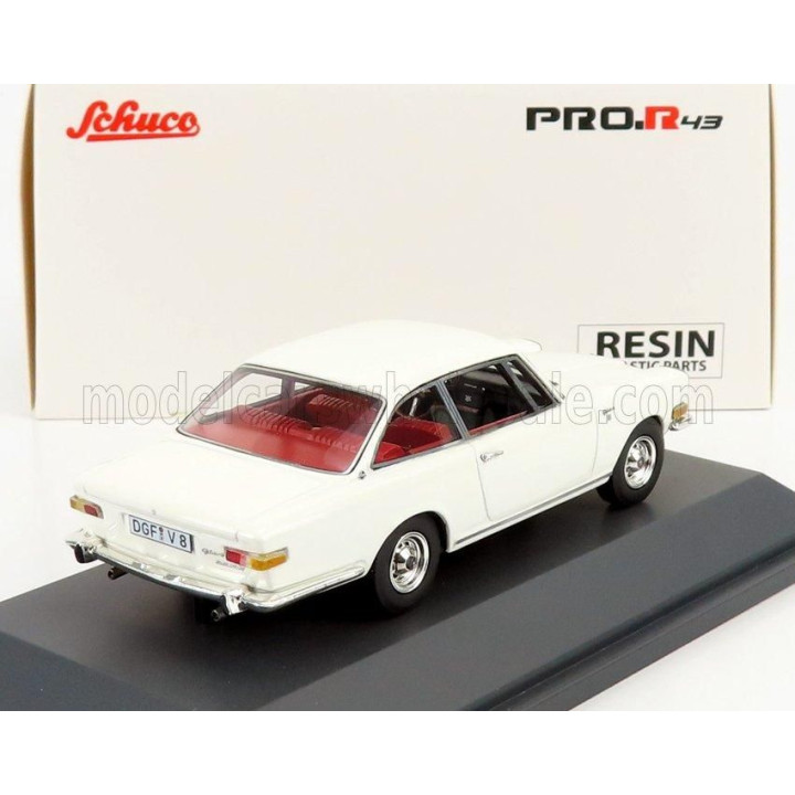 SCHUCO GLAS 2600 V8 1966 - WHITE 1/43