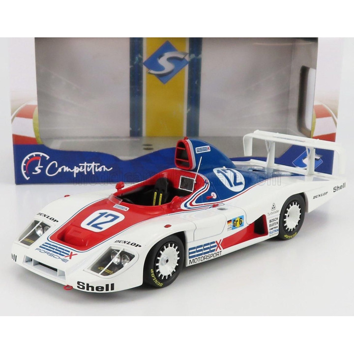 SOLIDO PORSCHE 936 2.1L TURBO TEAM ESSEX MOTORSPORT N 12 24h LE MANS 1979 J.ICKX - B.REDMAN - J.BARTH - WHITE RED BLUE 1/18