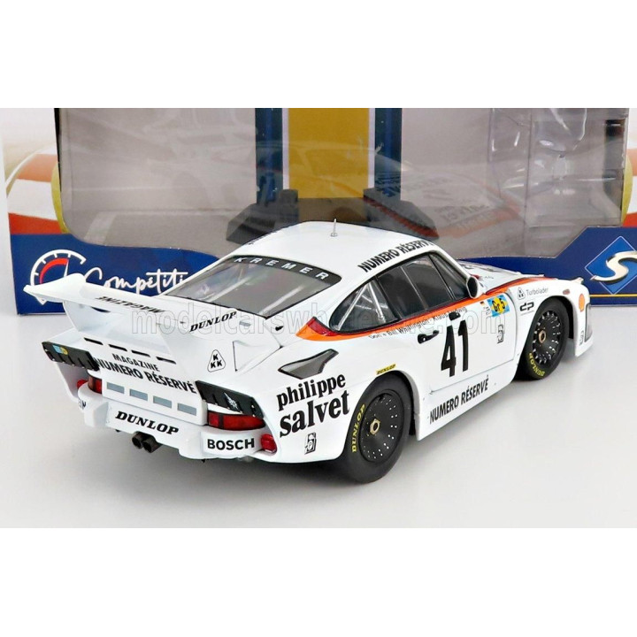 SOLIDO PORSCHE 935 K3 TEAM PORSCHE KREMER RACING N 41 WINNER 24h LE MANS 1979 K.LUDWIG - B.WHITTINGTON - D.WHITTINGTON - WHITE 1