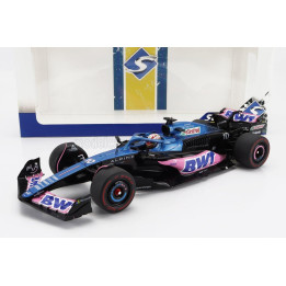 SOLIDO ALPINE F1  A523 TEAM BWT ALPINE N 10 3rd DUTCH GP 2023 PIERRE GASLY - BLUE PINK 1/18