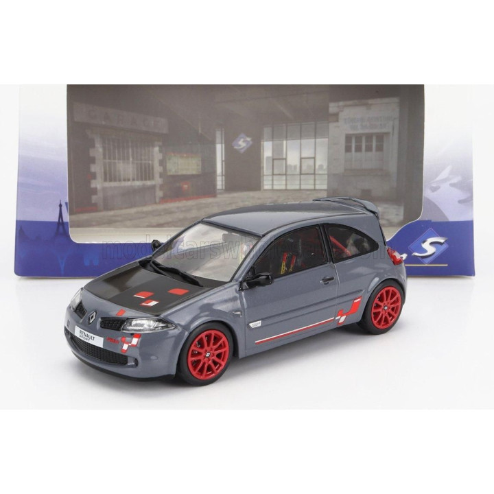 SOLIDO RENAULT MEGANE RS R26-R 2008 - GREY RED 1/43