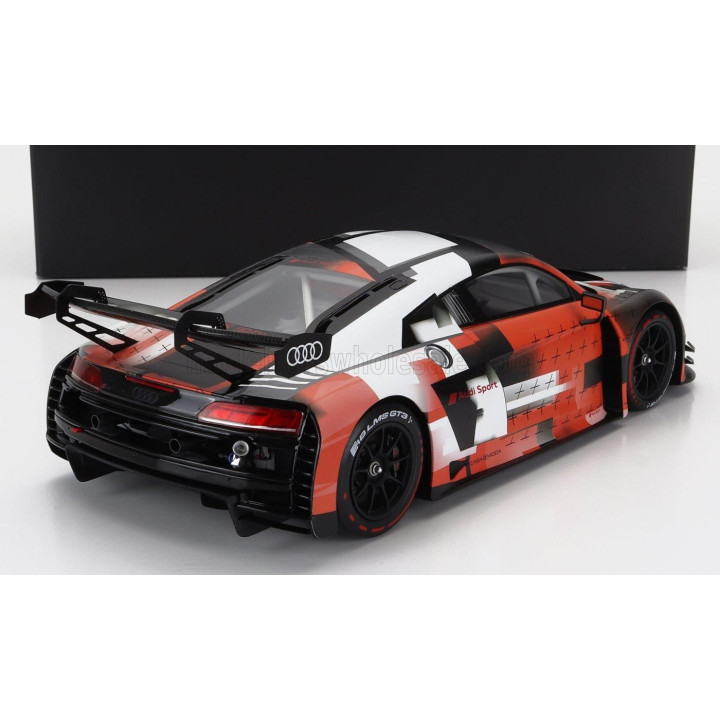 SPARK MODEL AUDI R8 LMS GT3 EVO II PRESENTATION 2022 - WHITE RED BLACK 1/18