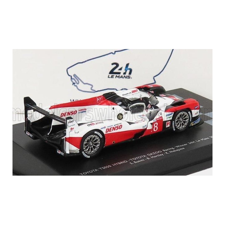 SPARK MODEL TOYOTA TS050 2.4L HYBRID TURBO V6 TEAM TOYOTA GAZOO RACING N 8 WINNER 24h LE MANS 2020 S.BUEMI - B.HARTLEY - K.NAKAJ