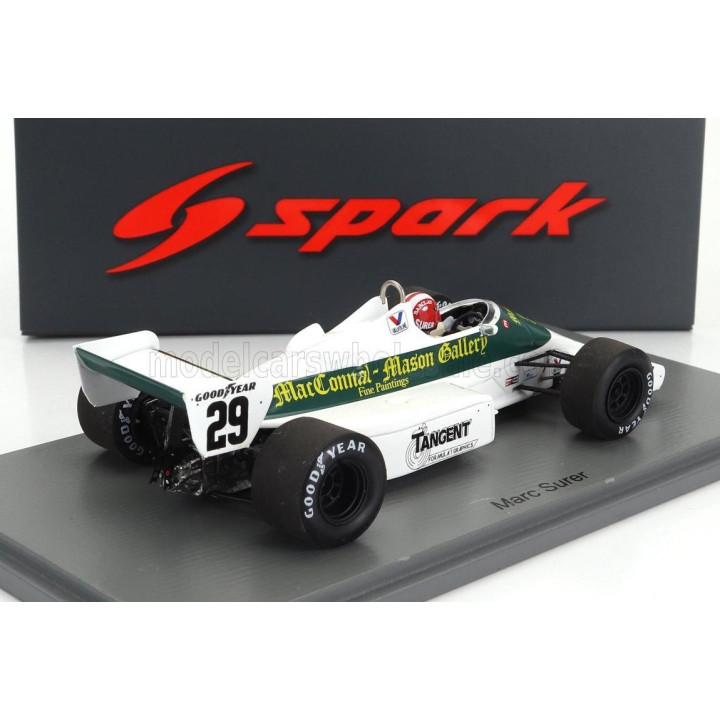 SPARK MODEL ARROWS F1  A6 N 29 EUROPEAN GP 1983 M.SURER - WHITE GREEN 1/43
