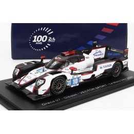 SPARK MODEL ORECA 07 GIBSON GK428 4.2L V8 TEAM VECTOR SPORT N 10 24h LE MANS 2023 G.AUBRY - R.CULLEN - M.KAISER - WHITE BLACK 1/