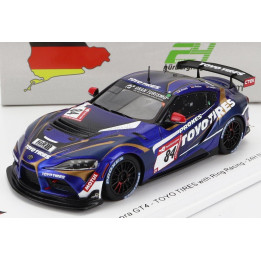 SPARK MODEL TOYOTA SUPRA GR TEAM TOYO TIRES N 84 24h NURBURGRING 2022 L.D.ARNOLD - J.WALDOW - T.VAZQUES GARCIA - BLUE MET BLACK 
