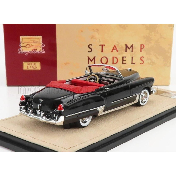 STAMP MODELS CADILLAC SERIES 62 CONVERTIBLE OPEN 1949 - BLACK 1/43