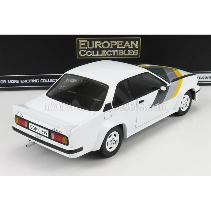 SUN STAR OPEL ASCONA 400 1980 - WHITE 1/18