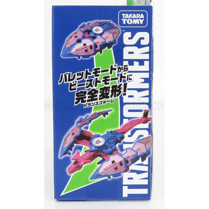 TAKARA TOMY TAKARA-TOMY TRANSFORMERS ADVENTURE TMC05 WINDRA CM. 7.5 - BLUE PINK 1/64