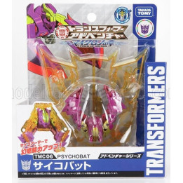 TAKARA TOMY TAKARA-TOMY TRANSFORMERS ADVENTURE TMC06 PSYCO BAT CM. 5.5 - LILLAC GOLD 1/64